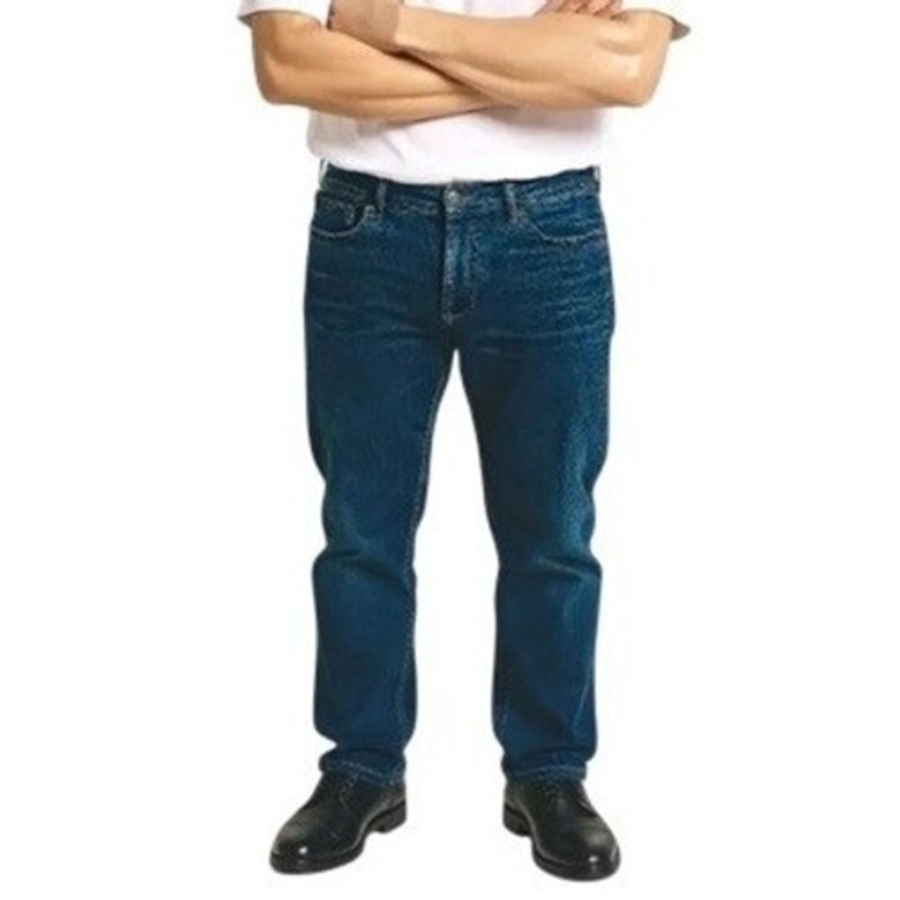 IZOD Saltwater Jeans 40x32 Blue Straight Fit Comfort Stretch Dadcore‎